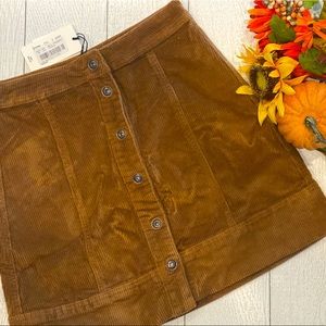 A loves A Corduroy Mini Skirt NWT